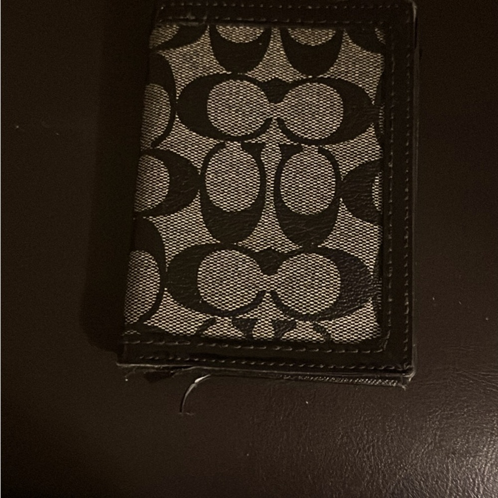 Coach Passport holder